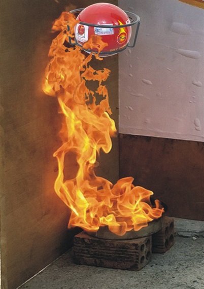 BÓNG CHỮA CHÁY TỰ ĐỘNG THAY BÌNH CỨU HỎA