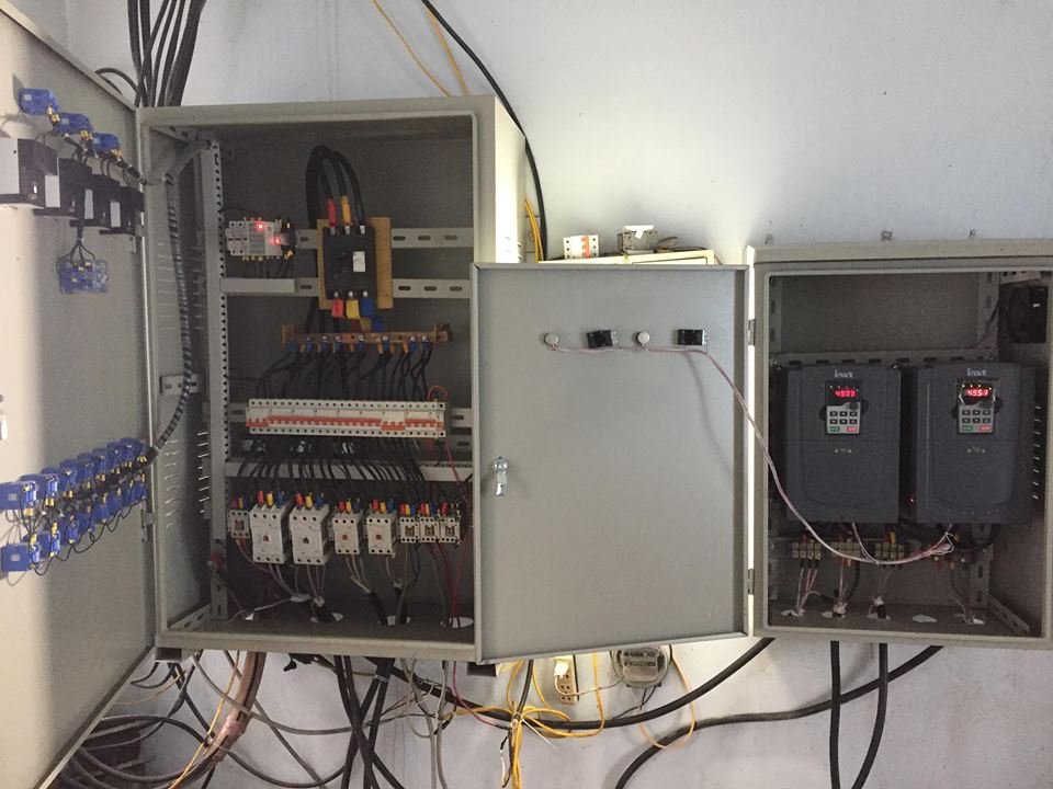 tủ điện biến tần